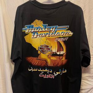 Harley-davidson Men's Kuwait Black T-shirt